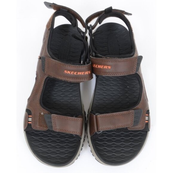 Skechers Relaxed Fit®: Prewitt - Rigdon MEN 10 Hook & Loop Straps Vegan Sandal - Picture 2 of 9